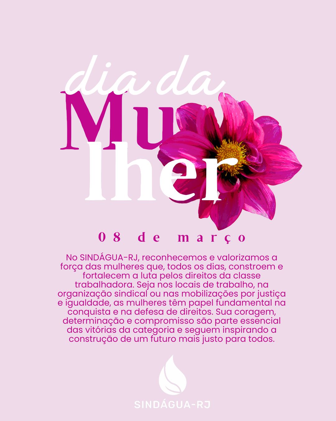 08 de Março – Dia Internacional da Mulher